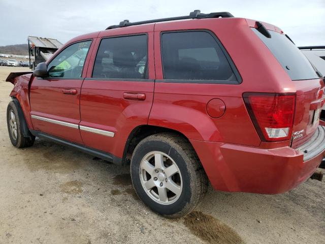 1J4PR4GK4AC160153 - 2010 JEEP GRAND CHER LAREDO RED photo 2