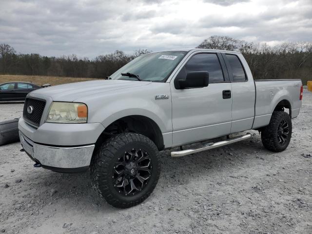 1FTRX14W76NB36158 - 2006 FORD F150 SILVER photo 1