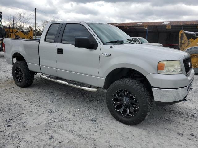 1FTRX14W76NB36158 - 2006 FORD F150 SILVER photo 4