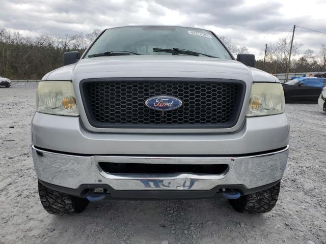 1FTRX14W76NB36158 - 2006 FORD F150 SILVER photo 5