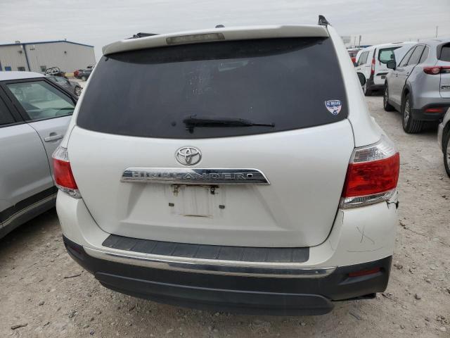 5TDZK3EH1CS085157 - 2012 TOYOTA HIGHLANDER BASE Ақ фото 6