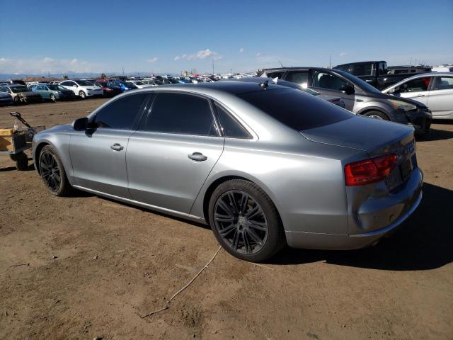 WAURVAFD5CN020290 - 2012 AUDI A8 L QUATTRO GRAY photo 2