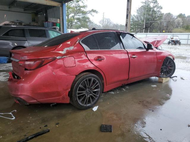 JN1FV7AR3LM660373 - 2020 INFINITI Q50 RED SPORT 400 RED photo 3