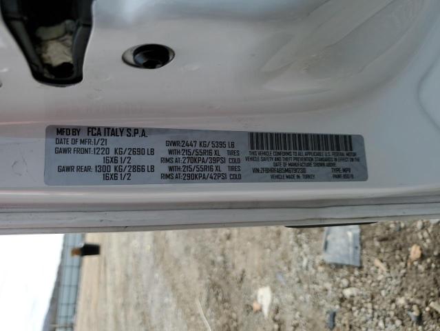 ZFBHRFAB5M6T91230 - 2021 RAM PROMASTER WHITE photo 13