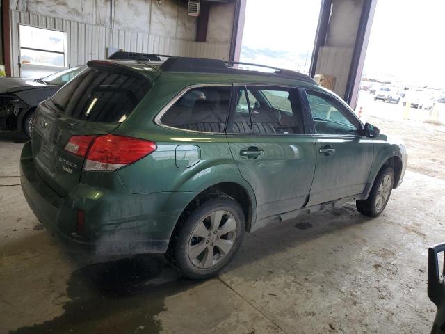 4S4BRBKC5C3287531 - 2012 SUBARU OUTBACK 2.5I LIMITED GREEN photo 3