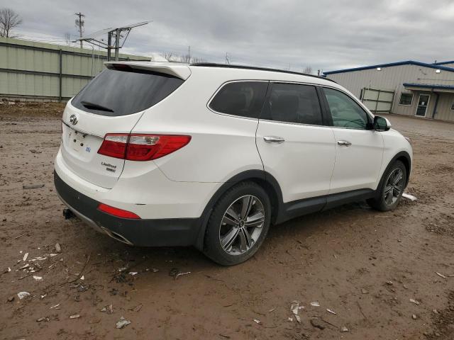 KM8SR4HF3FU105109 - 2015 HYUNDAI SANTA FE GLS WHITE photo 3