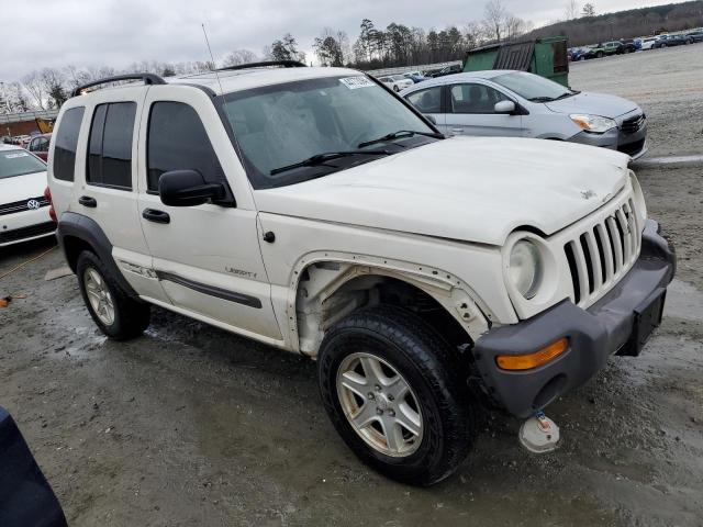 1J4GK48K44W131354 - 2004 JEEP LIBERTY SPORT WHITE photo 4