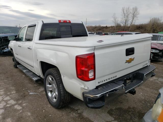 3GCPCSEC7HG234406 - 2017 CHEVROLET SILVERADO C1500 LTZ WHITE photo 2