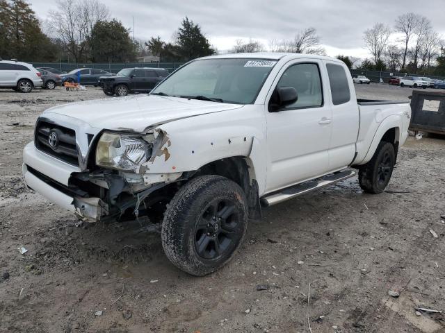 5TETU62N37Z394505 - 2007 TOYOTA TACOMA PRERUNNER ACCESS CAB WHITE photo 1