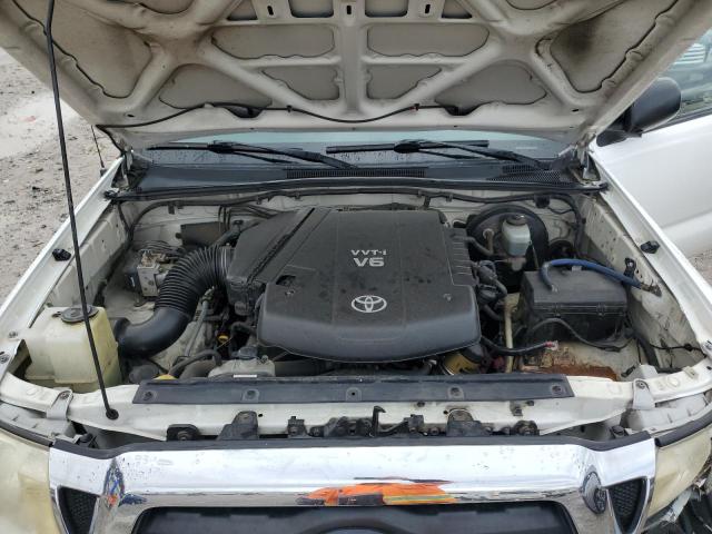 5TETU62N37Z394505 - 2007 TOYOTA TACOMA PRERUNNER ACCESS CAB WHITE photo 11