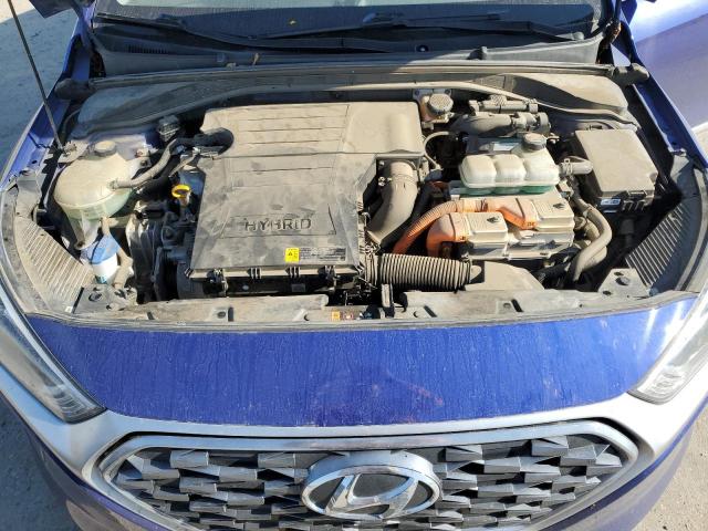 KMHC75LC5LU195937 - 2020 HYUNDAI IONIQ SE BLUE photo 11