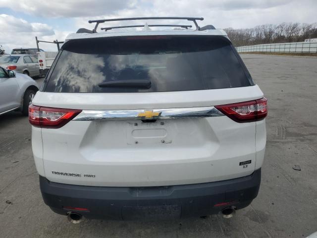 1GNEVHKW5MJ268055 - 2021 CHEVROLET TRAVERSE LT WHITE photo 6