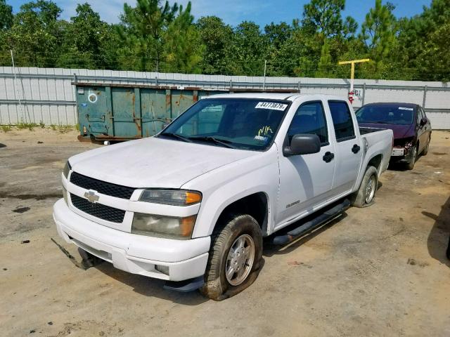 1GCCS136458163708 - 2005 CHEVROLET COLORADO WHITE photo 2