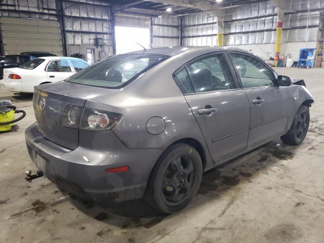 JM1BK12F571638842 - 2007 MAZDA 3 I GRAY photo 3