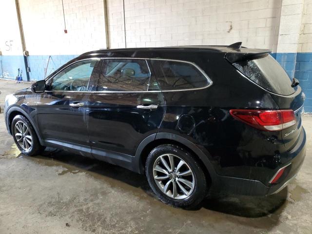 KM8SMDHF6JU277383 - 2018 HYUNDAI SANTA FE SE BLACK photo 2