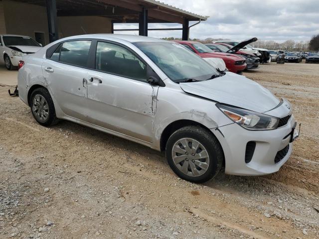 3KPA24AD6LE358769 - 2020 KIA RIO LX SILVER photo 4