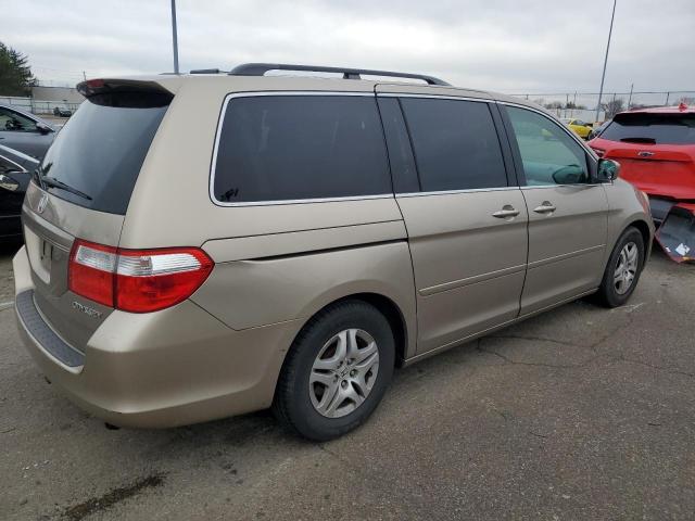 5FNRL38495B402809 - 2005 HONDA ODYSSEY EX BEIGE photo 3