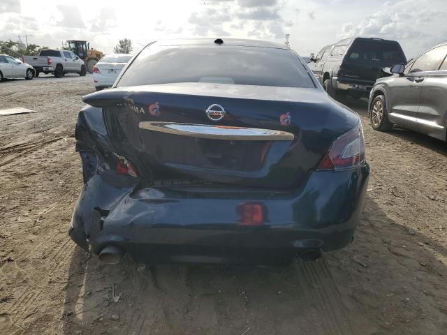 1N4AA5AP0EC463519 - 2014 NISSAN MAXIMA S BLUE photo 6