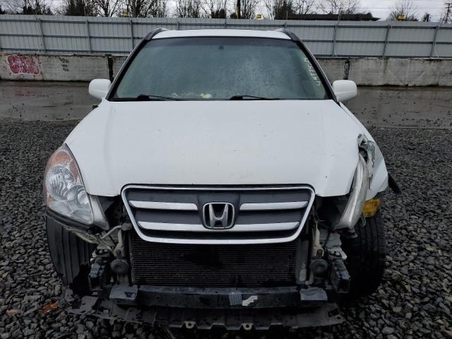 JHLRD789X5C006128 - 2005 HONDA CR-V SE WHITE photo 5