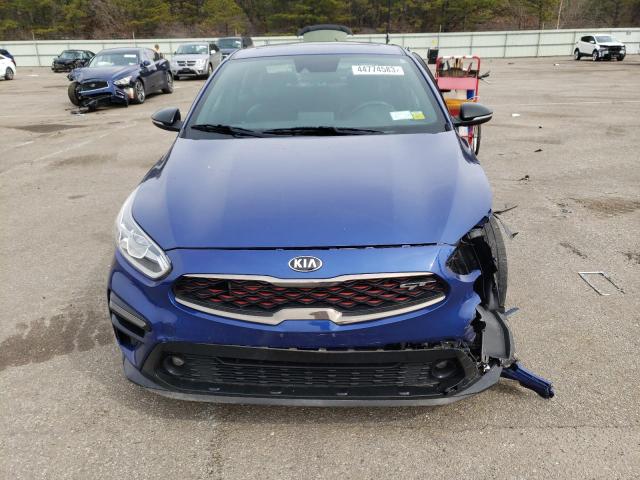 3KPF44AC2LE168670 - 2020 KIA FORTE GT BLUE photo 5