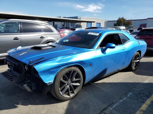 2C3CDZFJ8KH521928 - 2019 DODGE CHALLENGER R/T SCAT PACK BLUE photo 1