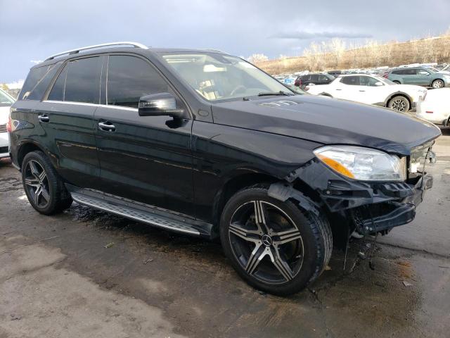 4JGDA5HB2EA377735 - 2014 MERCEDES-BENZ ML 350 4MATIC BLACK photo 4
