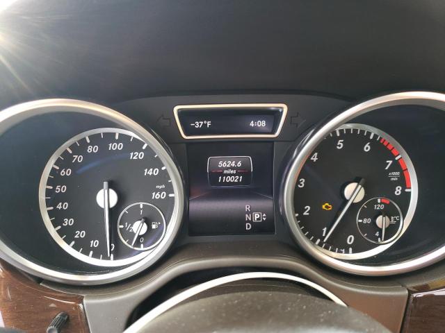 4JGDA5HB2EA377735 - 2014 MERCEDES-BENZ ML 350 4MATIC BLACK photo 9