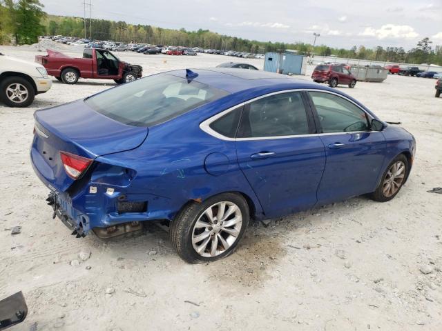 1C3CCCCB5GN119697 - 2016 CHRYSLER 200 C BLUE photo 3