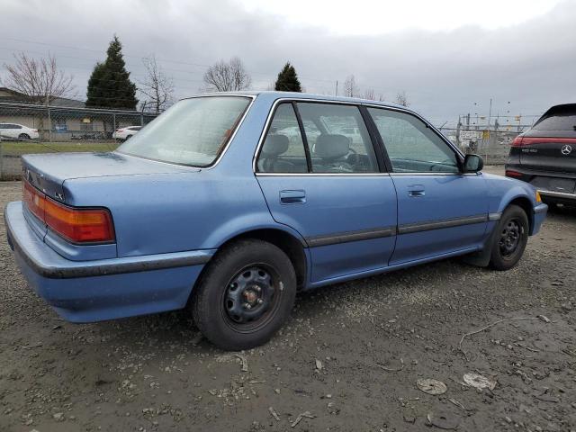 1HGED365XML076930 - 1991 HONDA CIVIC LX BLUE photo 3