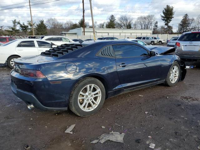 2G1FA1E3XF9243175 - 2015 CHEVROLET CAMARO LS BLUE photo 3