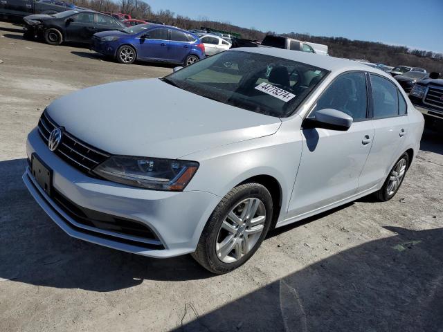 3VW2B7AJ1JM258381 - 2018 VOLKSWAGEN JETTA S SILVER photo 1