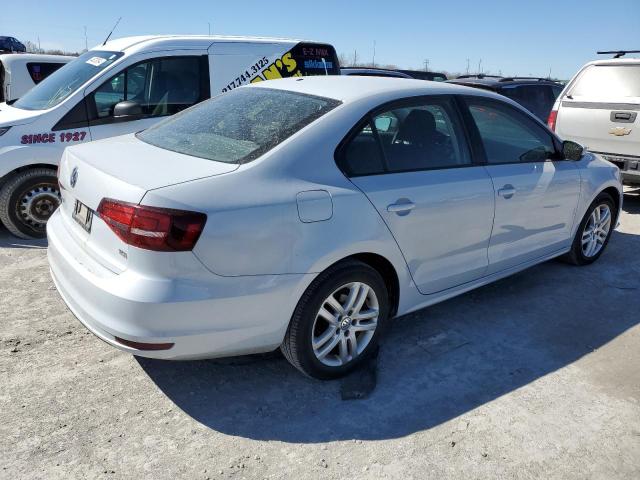 3VW2B7AJ1JM258381 - 2018 VOLKSWAGEN JETTA S SILVER photo 3