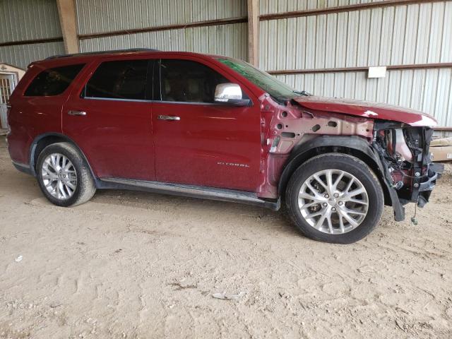 1C4RDHEG6FC869788 - 2015 DODGE DURANGO CITADEL BURGUNDY photo 4