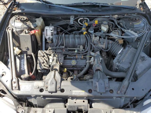 1G2WP12K02F149281 - 2002 PONTIAC GRAND PRIX GT BLACK photo 11