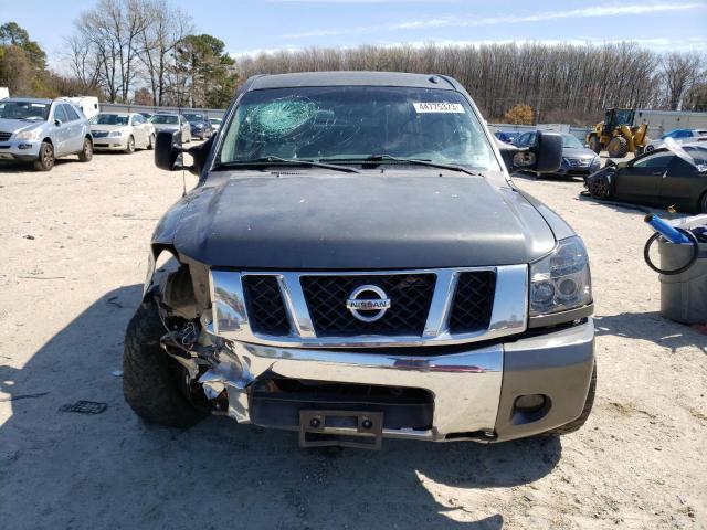 1N6AA0EC5AN310330 - 2010 NISSAN TITAN XE CHARCOAL photo 5