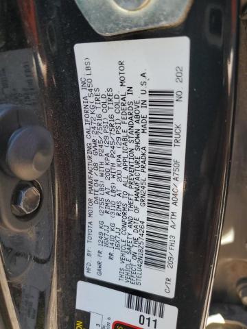 5TELU42N18Z574264 - 2008 TOYOTA TACOMA DOUBLE CAB BLACK photo 13