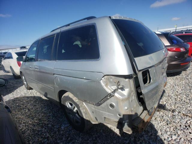 5FNRL38407B067720 - 2007 HONDA ODYSSEY EX SILVER photo 2