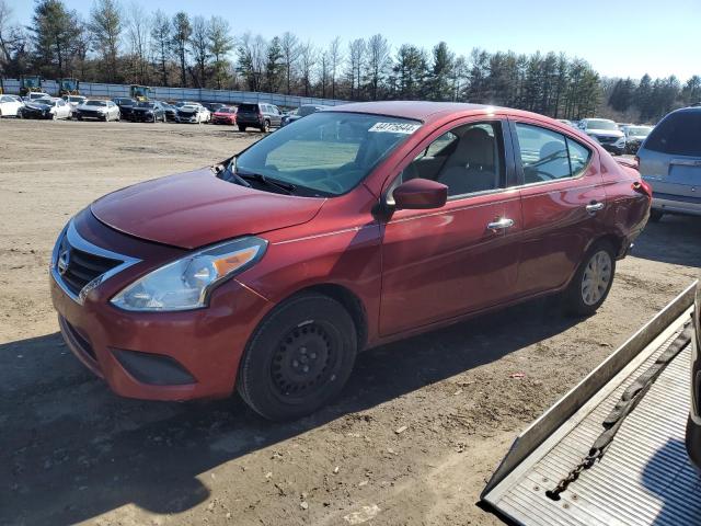 3N1CN7AP8GL873143 - 2016 NISSAN VERSA S RED photo 1