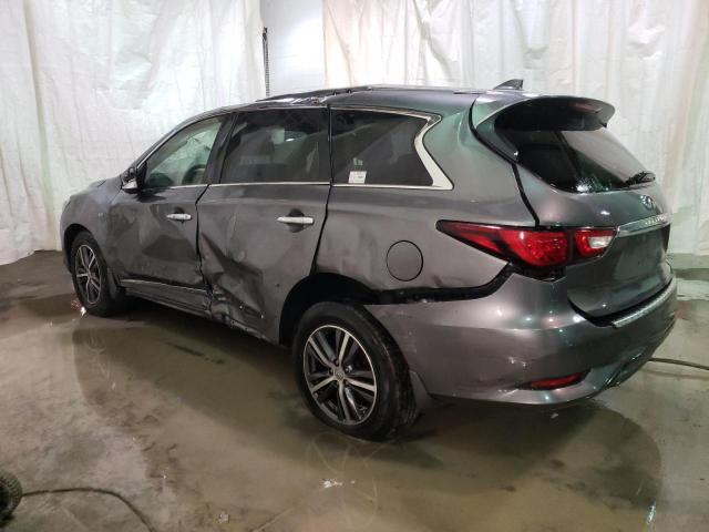 5N1DL0MM1HC551209 - 2017 INFINITI QX60 GRAY photo 2