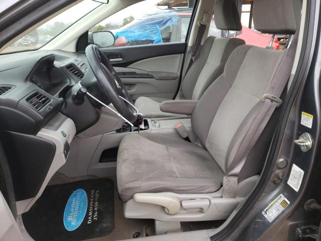 3CZRM3H35DG702595 - 2013 HONDA CR-V LX GRAY photo 7