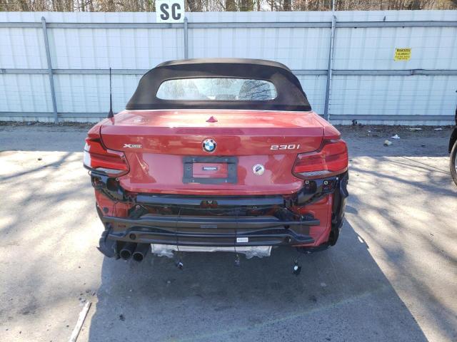 WBA2K1C53KVD41916 - 2019 BMW 230XI RED photo 6