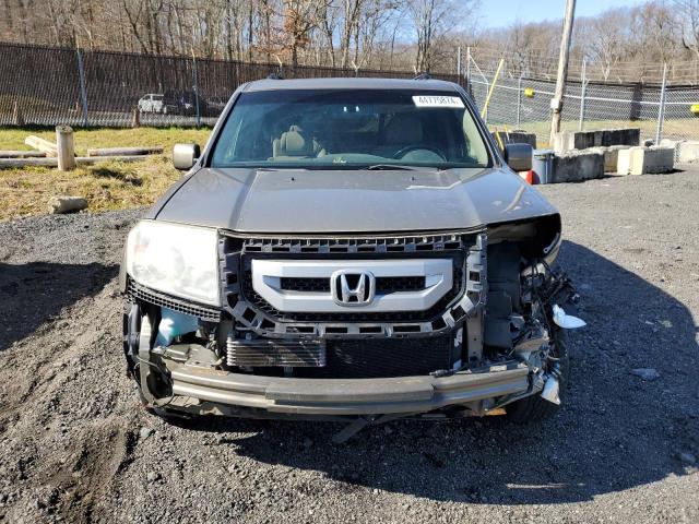 5FNYF4H54BB084269 - 2011 HONDA PILOT EXL BEIGE photo 5