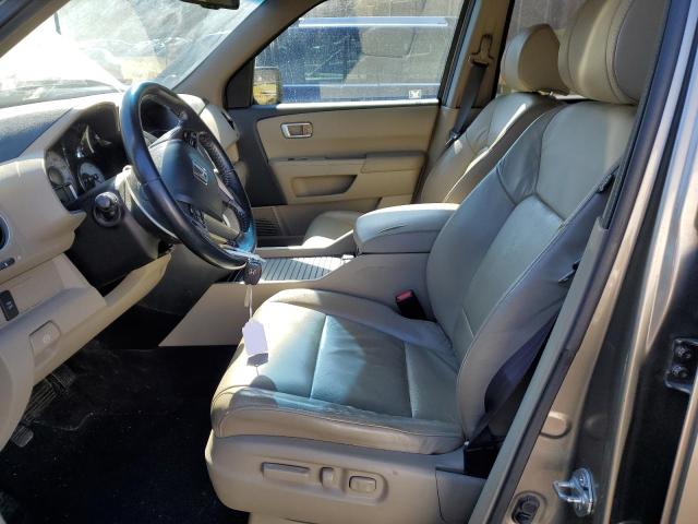 5FNYF4H54BB084269 - 2011 HONDA PILOT EXL BEIGE photo 7