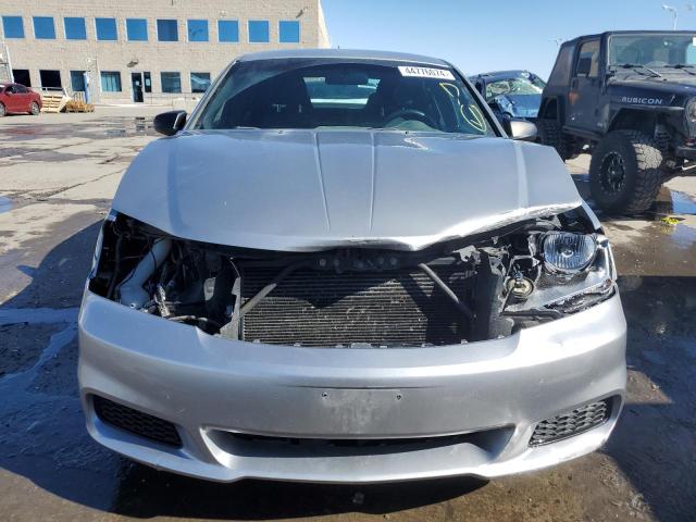 1C3CDZAG1EN219386 - 2014 DODGE AVENGER SE SILVER photo 5