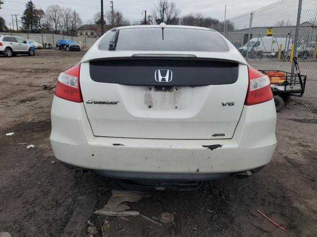 5J6TF2H51CL002022 - 2012 HONDA CROSSTOUR EXL WHITE photo 6