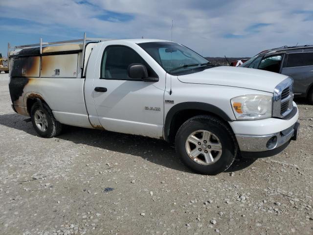 1D7HA16208J119242 - 2008 DODGE RAM 1500 ST WHITE photo 4