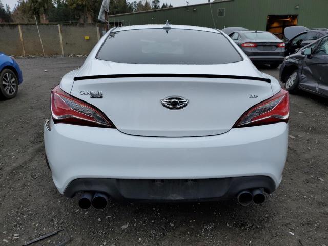 KMHHT6KJ8GU134059 - 2016 HYUNDAI GENESIS CO 3.8L WHITE photo 6