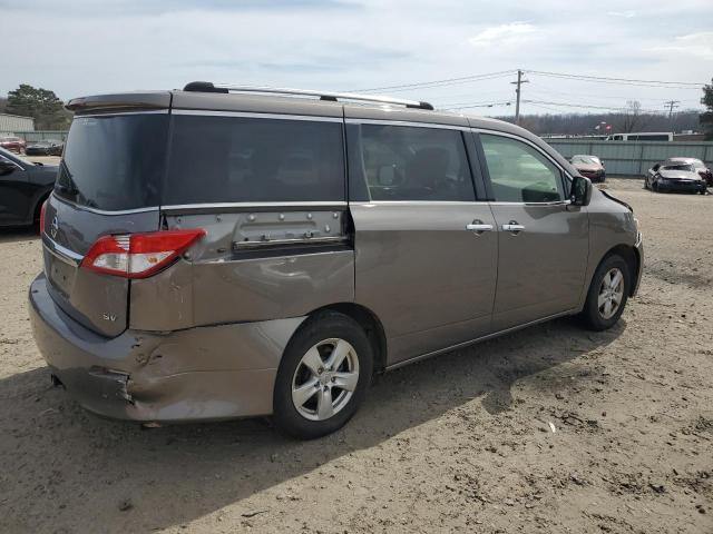 JN8AE2KP5E9107046 - 2014 NISSAN QUEST S GRAY photo 3