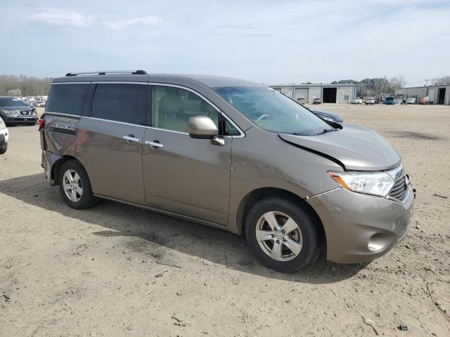 JN8AE2KP5E9107046 - 2014 NISSAN QUEST S GRAY photo 4