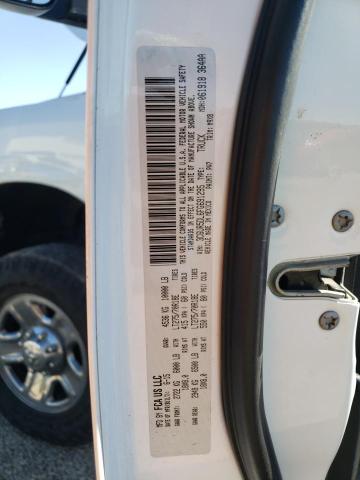 3C6UR5DL6FG691295 - 2015 RAM 2500 SLT თეთრი ფოტო 12